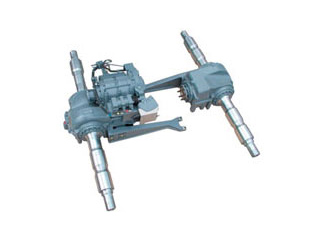 Wheelset drive with shiftable reverse